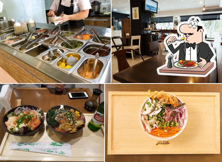 Comida em Let's Poke - Itaim