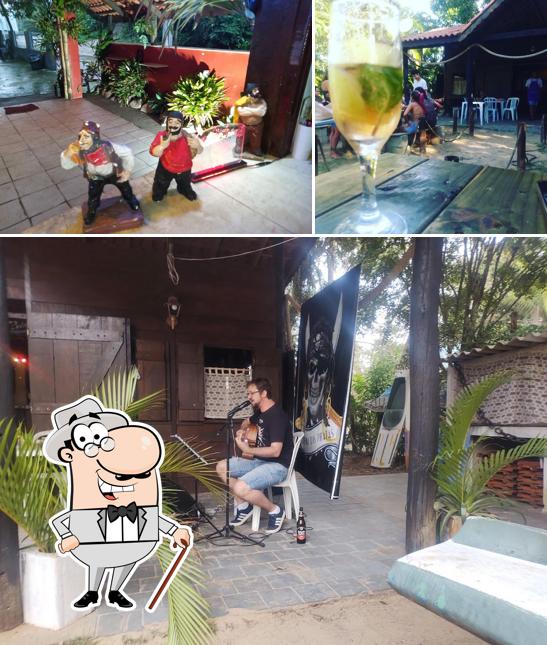 O exterior do Taberna dos Piratas