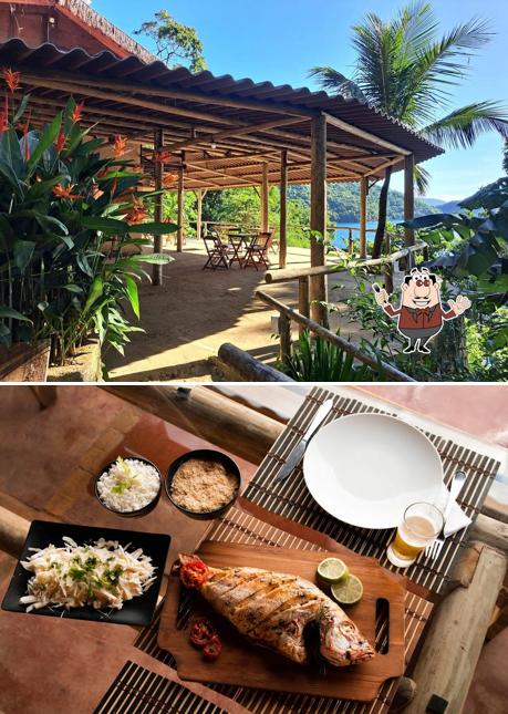 Comida em Sitio das Tartarugas - Ilha Grande