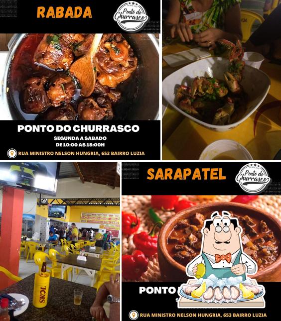 Ostras em Ponto Do Churrasco