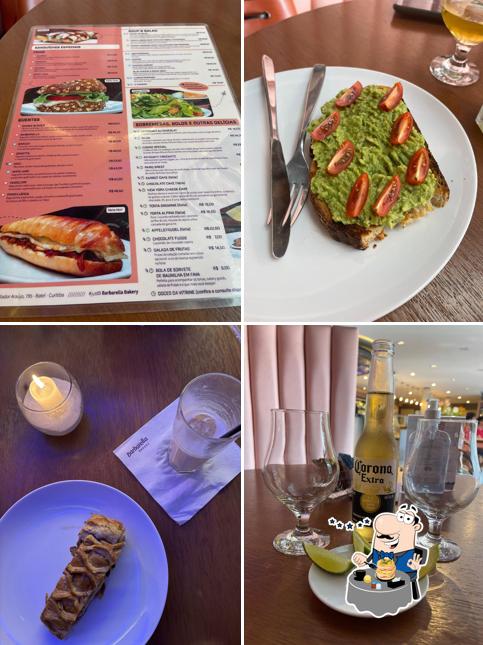 Esta é a imagem ilustrando comida e bebida no Barbarella Bakery