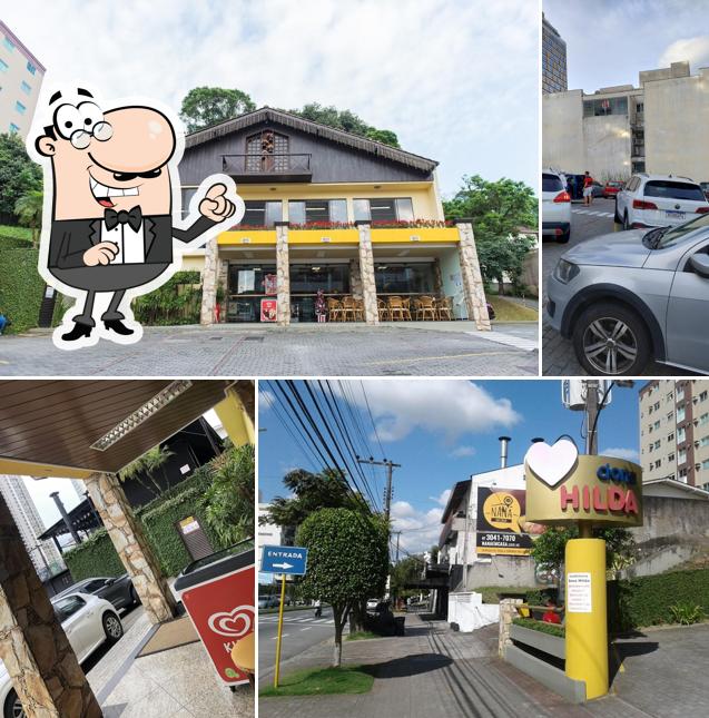 O exterior do Confeitaria Dona Hilda