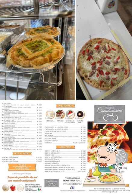 Cibo al Pizzeria I Campionissimi