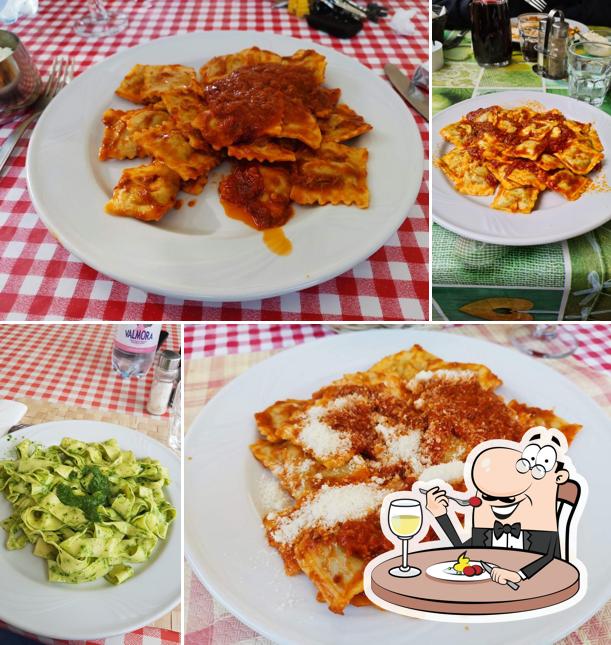 Cibo al Trattoria Da Raffaella