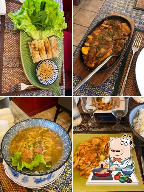 Poulet au curry à Restaurant Angkor