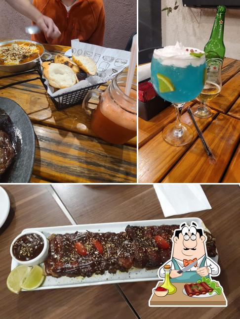 Costelas de porco em Big Elefant Bar Restaurante