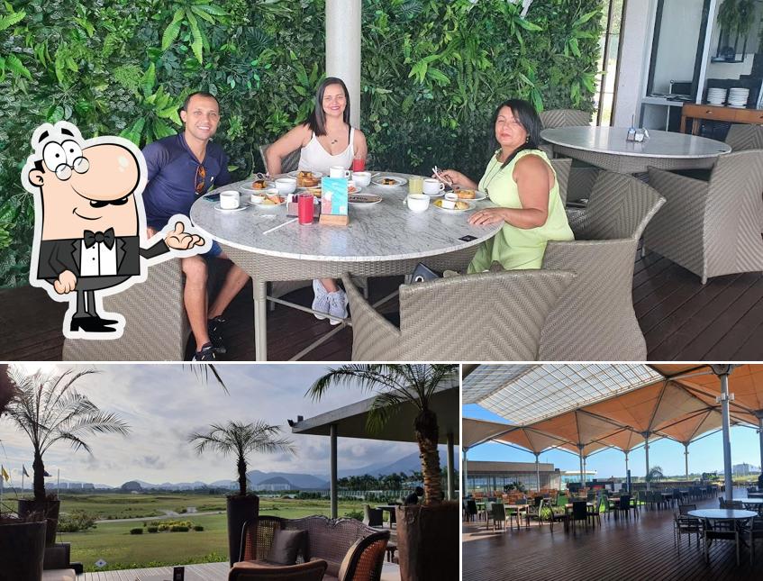 Veja imagens do interior do Bar do Golfe