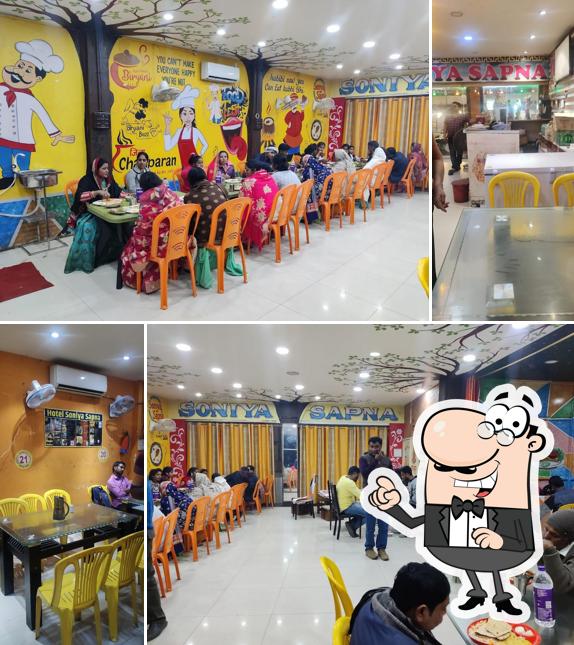 Check out how Hotel Soniya Sapna AC Family Restaurant Champaran Meat House Best Mutton in Bettiah Handi Mutton in Bettiah looks inside