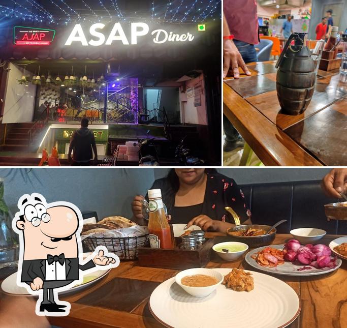 The interior of ASAP Diner : As Spicy As Possible