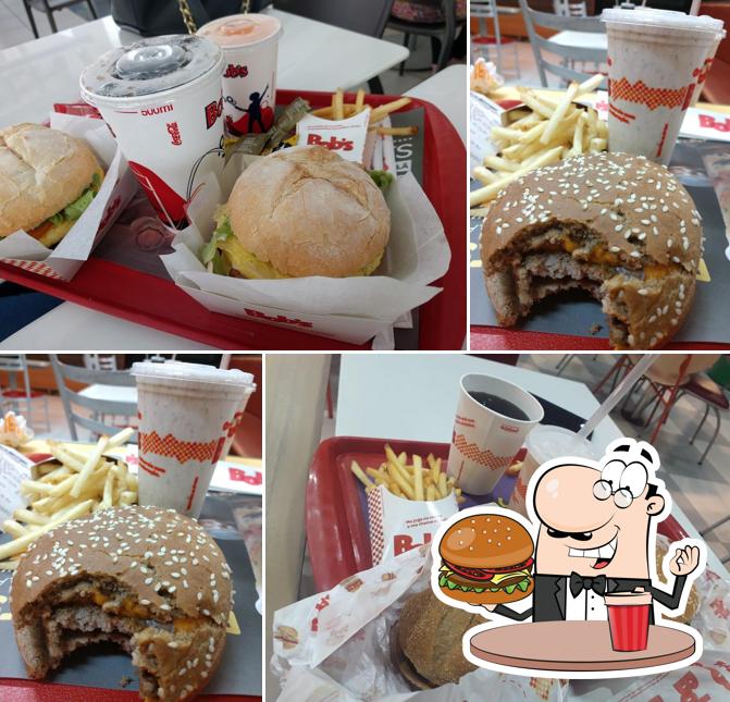 Peça um hambúrguer no Bob's Burger - Drive Av Joaquim Teotonio