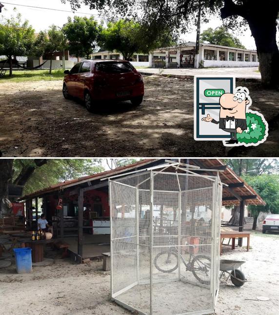 Veja a área externa do Bodega do Bigode(Parque Exposição Cesar Cals)