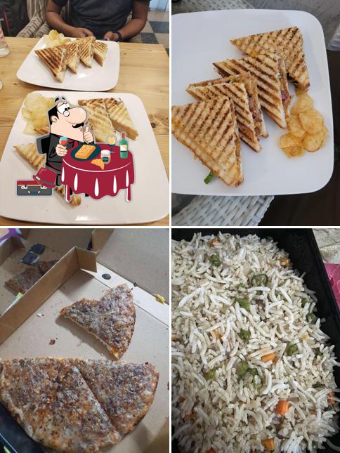 Waffles at Cafe Hideout