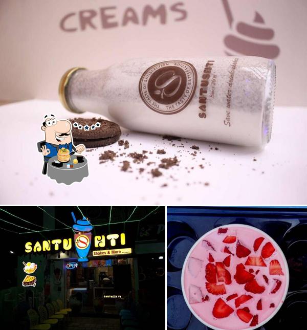 Meals at Santushti Shakes & More