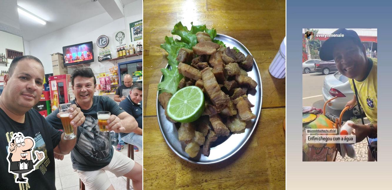 O interior do Bar Do Palmeirense