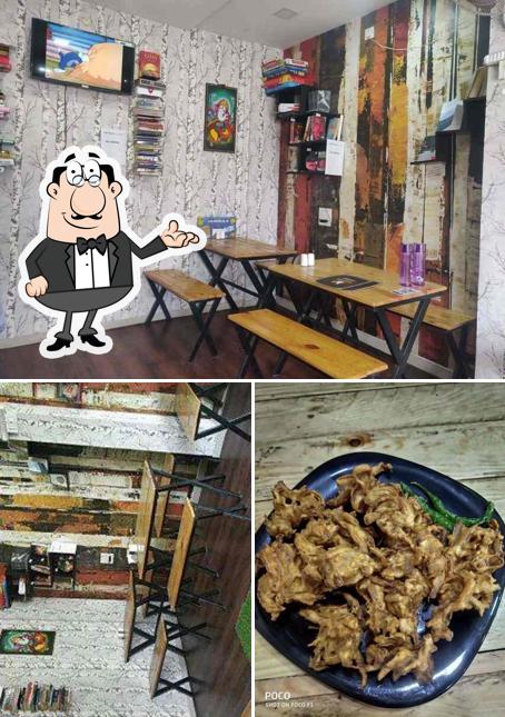 The interior of Cafe Hours