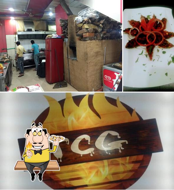 Get seafood at Chef grill