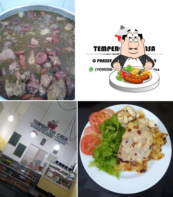 Platos en Restaurante Tempero da Casa