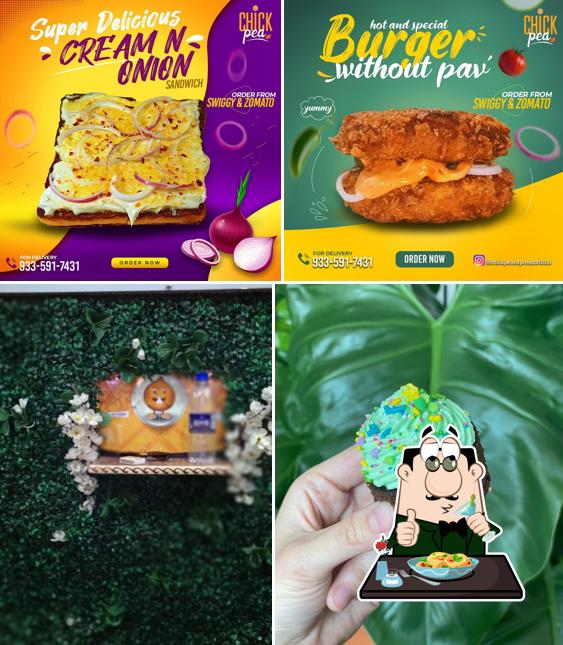 Food at Chickpea Express