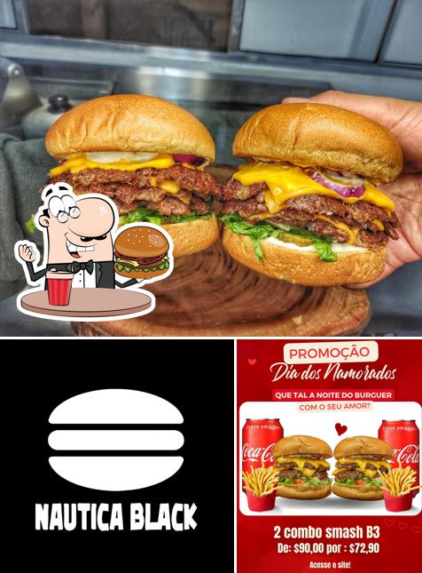 Hambúrguer em Nautica Black - Hamburgueria