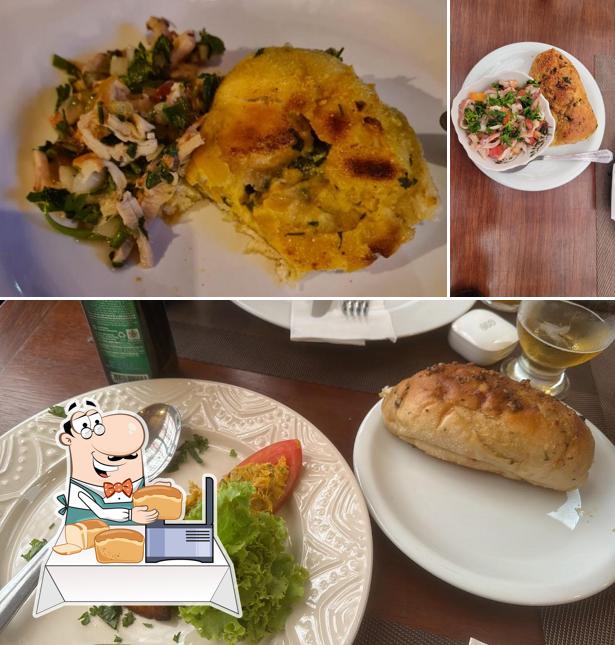 Pão-com-alho em Restaurante Dom Aleixo