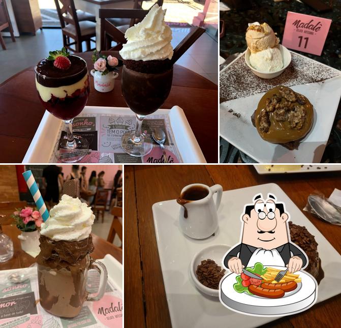 Mousse de chocolate em Madalê Gelato Artesanal