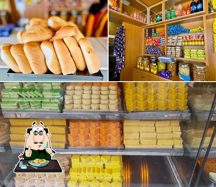 Food at Iyengar's bakery and Sweets