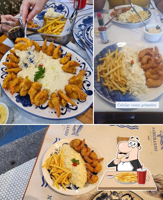 Batata frita em Bistrô Namorando