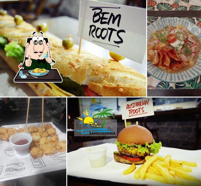Comida em Bem Roots Sanduicheiria