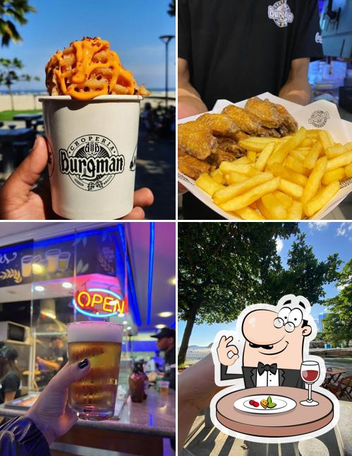 Platos en Quiosque Burgman Canal 1