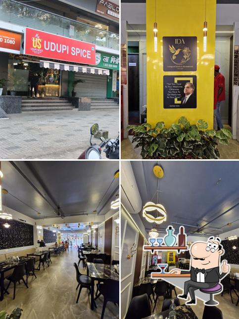 The interior of Udupi Spice