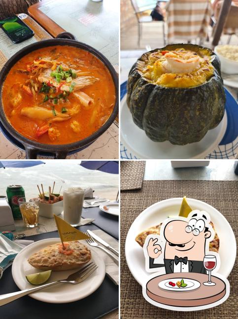 Comida em Restaurante Viana