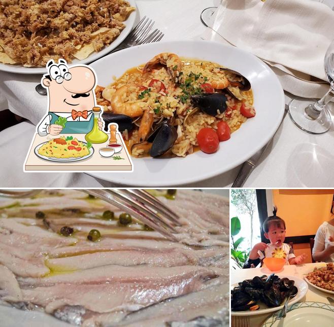 Platti al Ristorante Baia Chia Roma