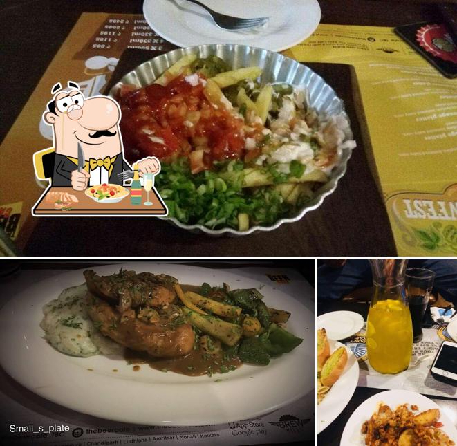 Food at The Beer Café