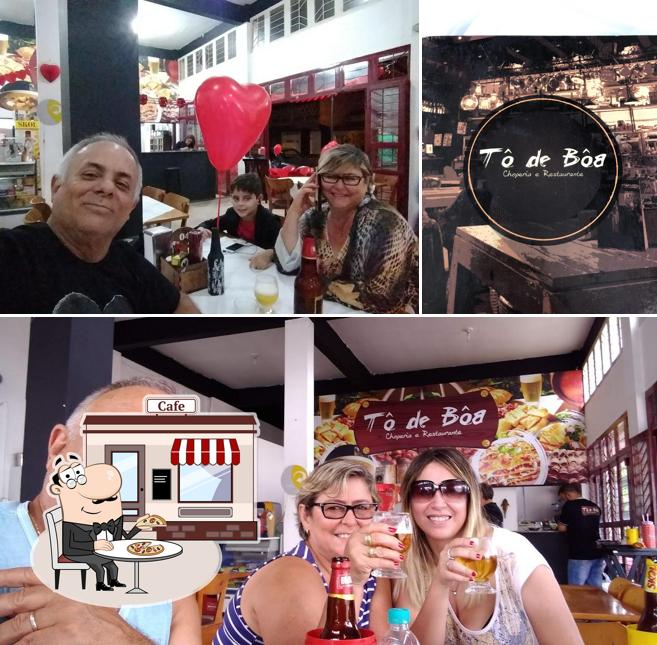 O exterior do Bar e Restaurante do Iris