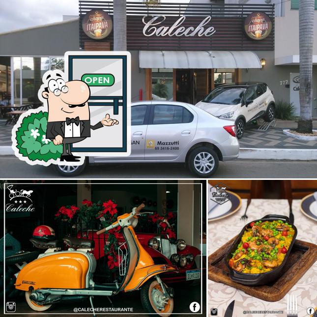 Veja imagens do exterior do Caleche Restaurante