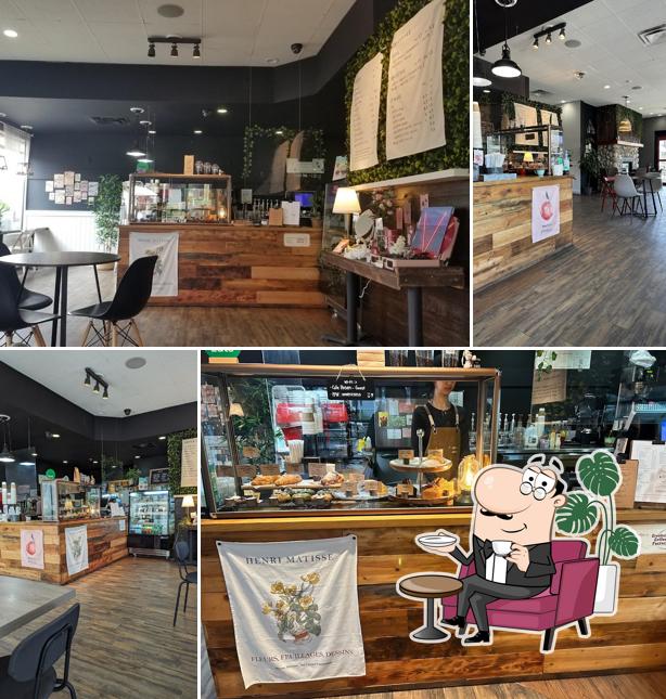 L'intérieur de Cafe Rosen