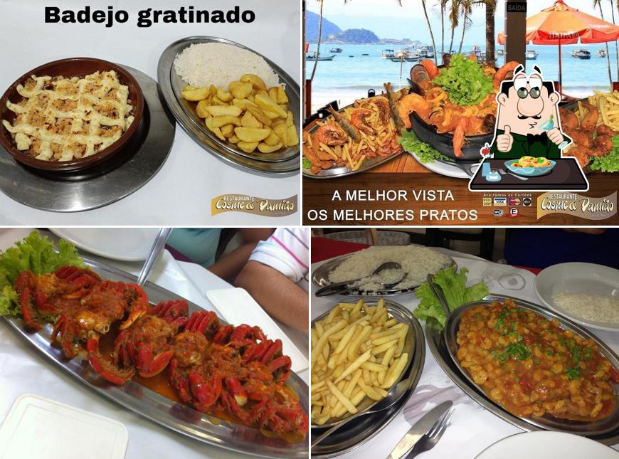 Platos en Cosme e Damião