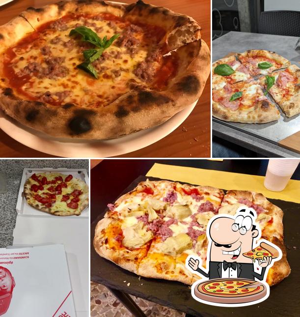 A PIZZERIA L'ANGOLO SCANDIANO, puoi ordinare una bella pizza