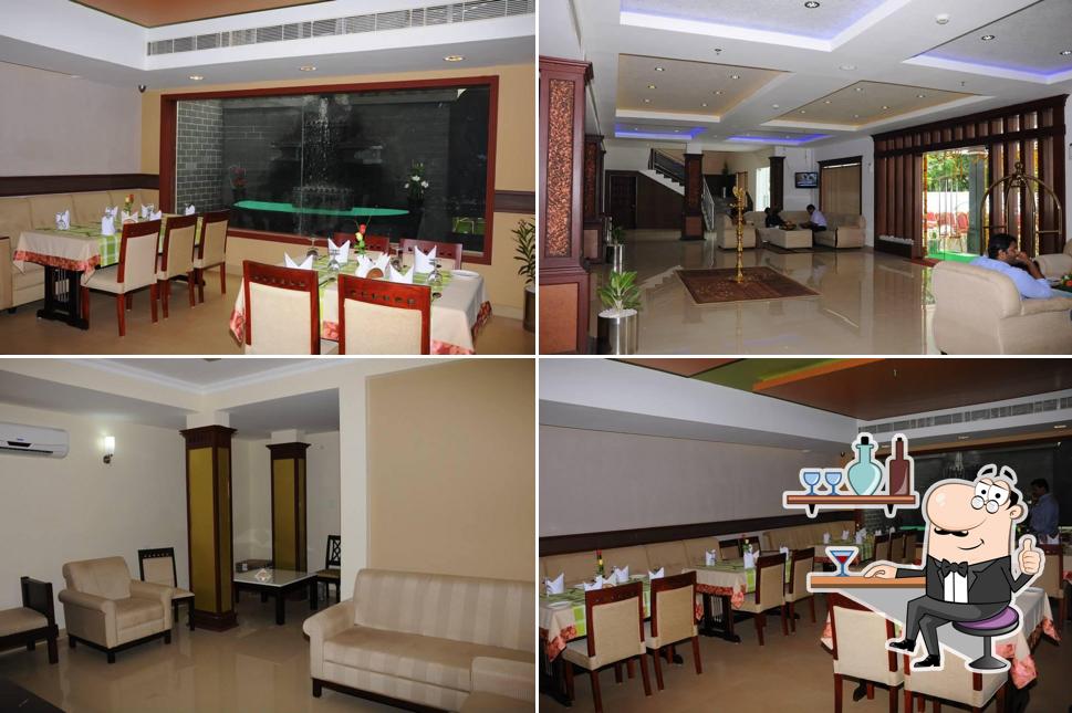 The interior of Royal Residency Park