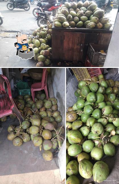 Food at Raju Coconut