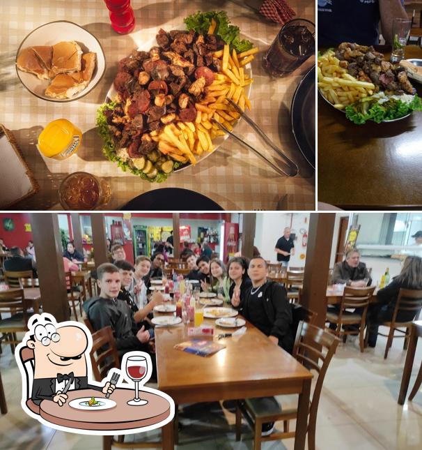 Churrasco em Te Contei Lanches e Pizzas