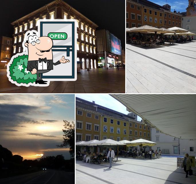 Puoi goderti l'aria fresca dal dehors di Garçon