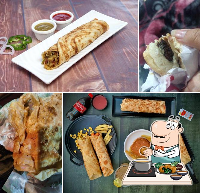 Falafel at Baby Kathi Rolls