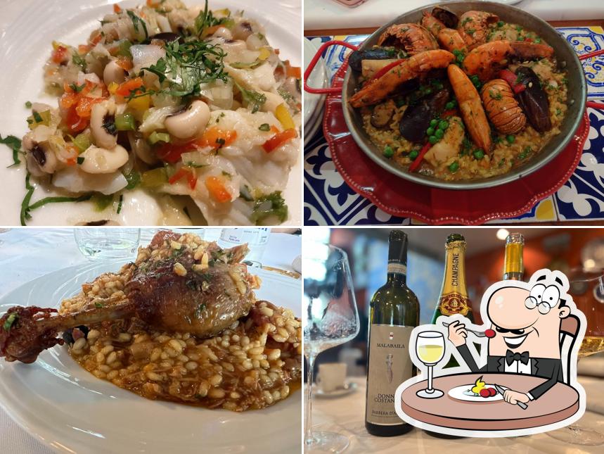 Costeletas de porco em Bacalhau Vinho e Cia do ITAIM