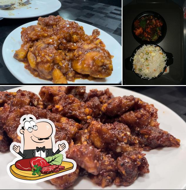 Pick meat meals at Hungry Town