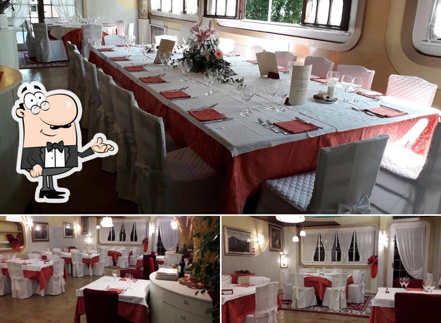 Gli interni di Trattoria Vaccese