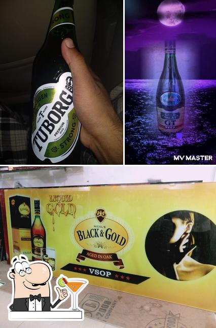 Get a drink from the menu