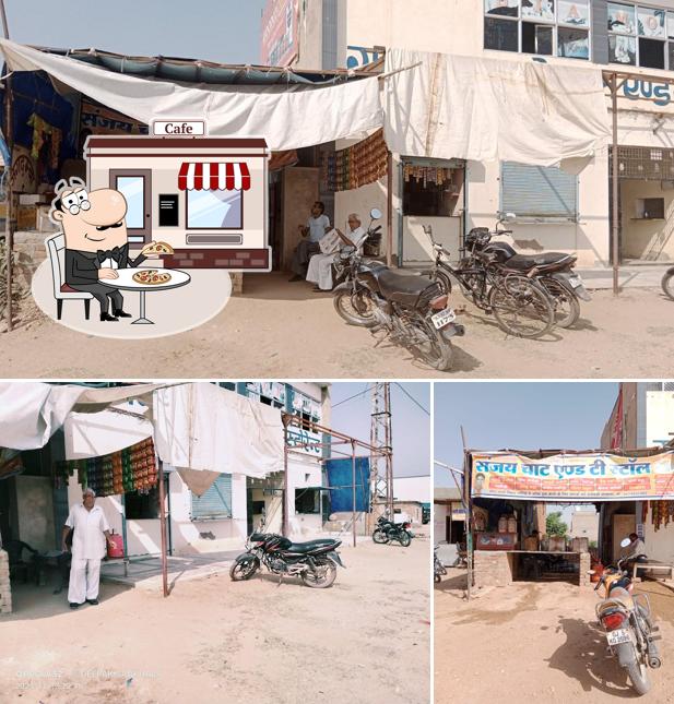 Check out how SANJAY CHAAT & TEA STALL looks outside