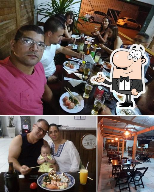 Veja imagens do interior do Tokyo Sushi Registro