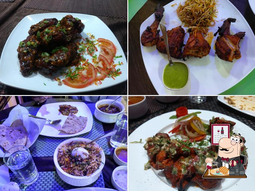 Get meat dishes from the menu